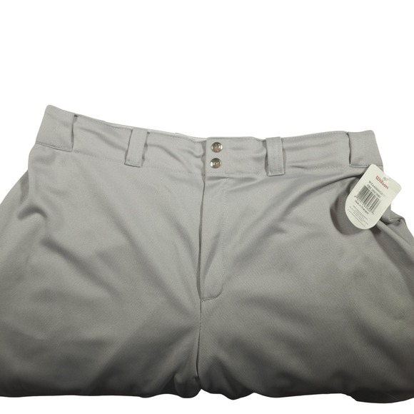 Wilson Baseball Pants Gray Men's XL - Picture 2 of 11